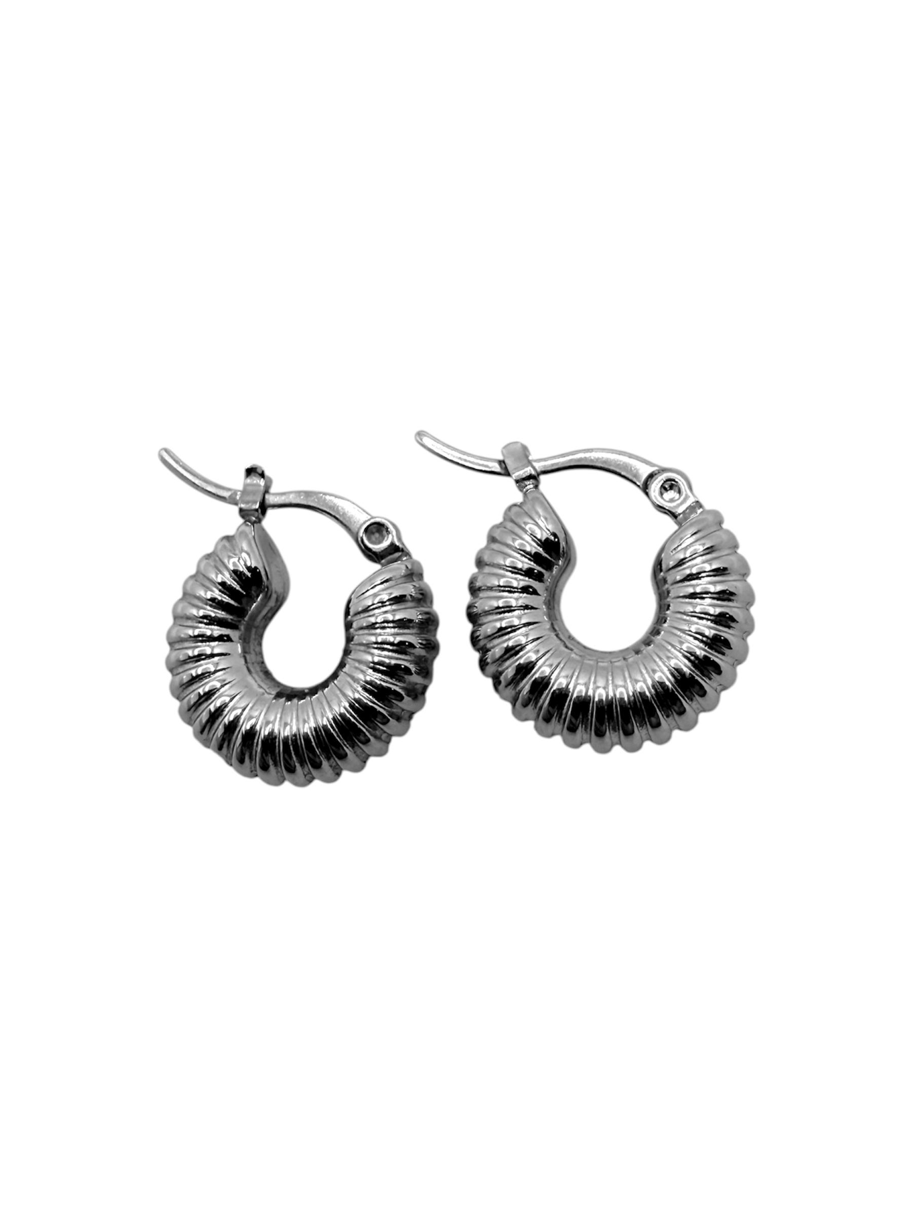 orecchini mini tubogas silver 1 Orecchini mini tubogas silver - immagine 1