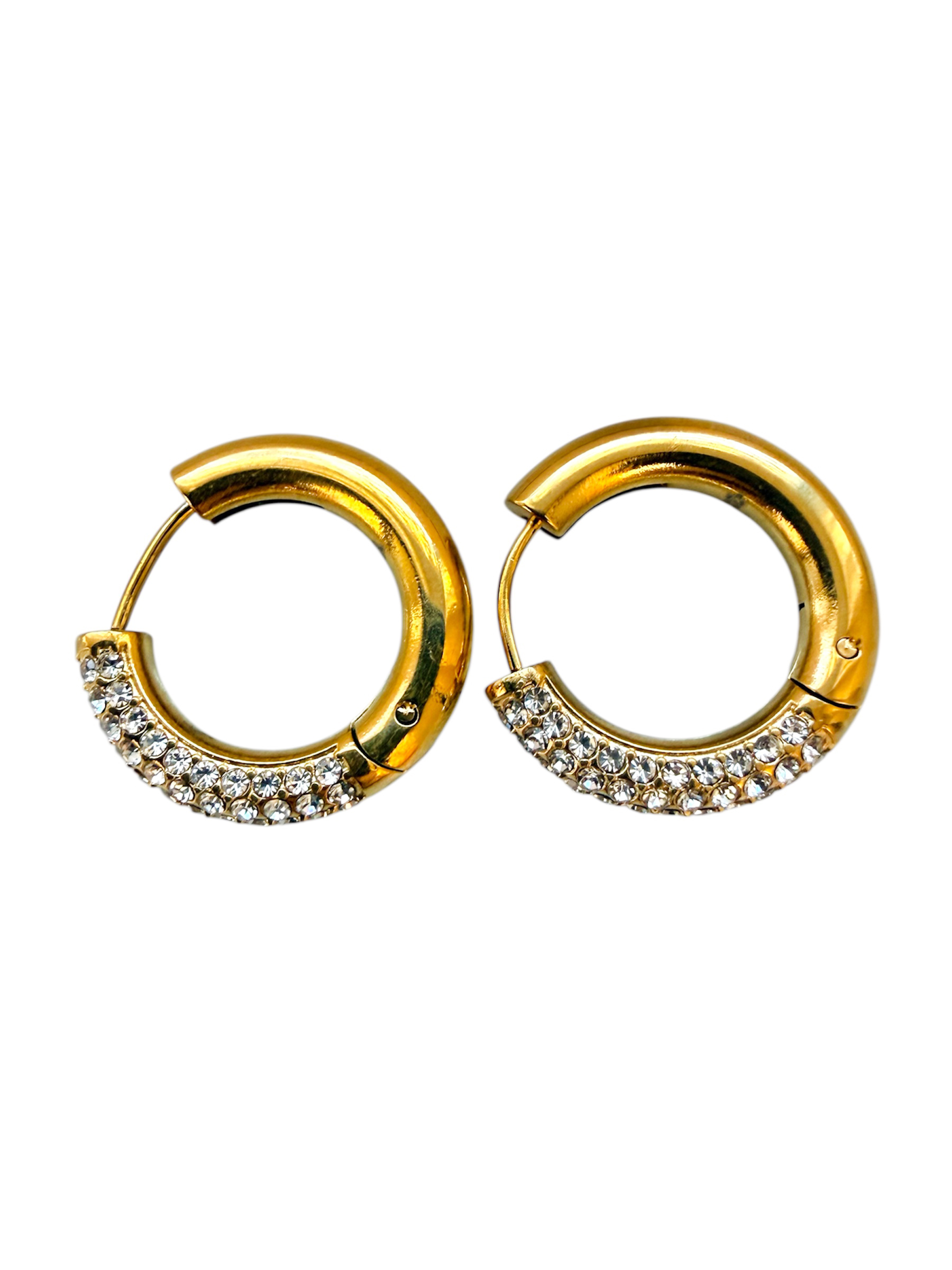 orecchini lumen pavè gold Orecchini lumen pavè gold - immagine 1