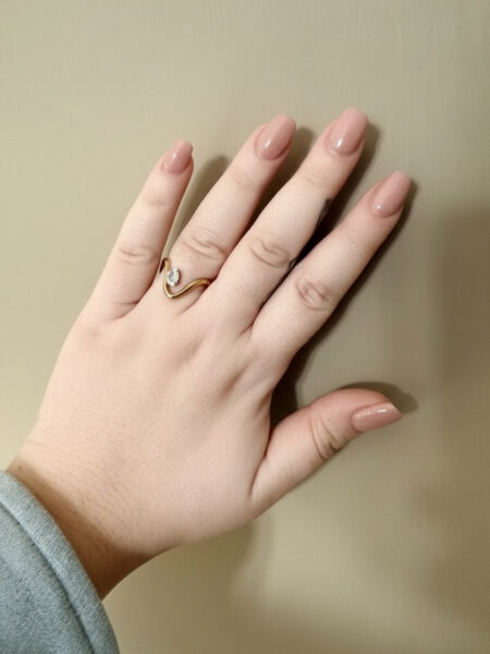 anello julia gold