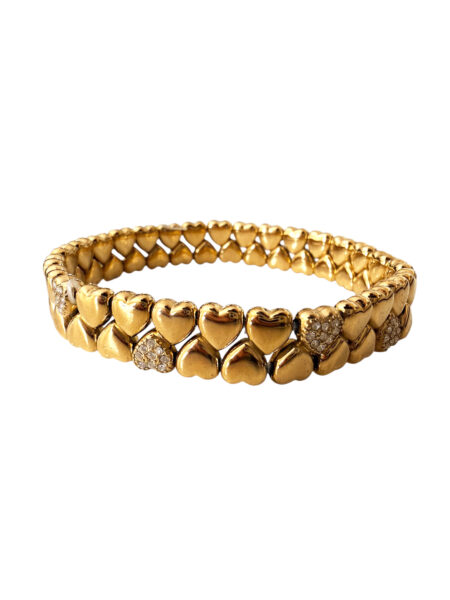 bracciale cuoricini