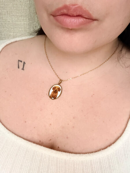 collana dog golden retriever