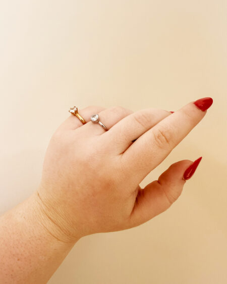 Anello solitario